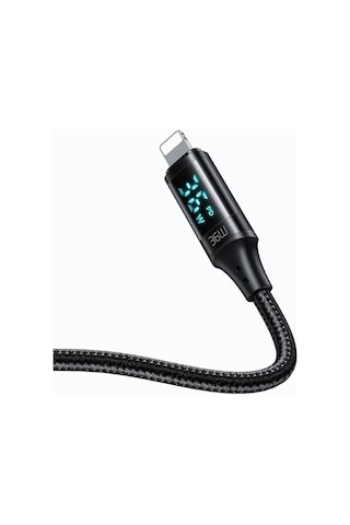 Mcdodo CA-1030 36 W Type-C To Lightning Dijital Göstergeli Data Şarj Kablosu