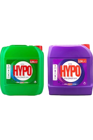 Hypo Çamaşır Suyu 3,24 Lt Çam Ferahlığı Ve Lavanta 2 Li Set 2'li Set