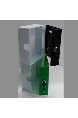 Yeşil-siyah Pleksi Dilek Öneri Ramak Kala Kutusu