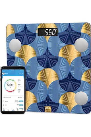 Polosmart PSC04 Ebruli Dijital Akıllı Baskül