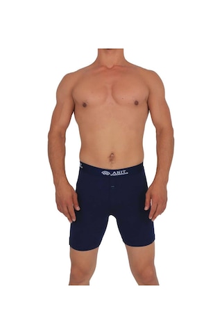 Anıt 1114 Erkek Likralı Uzun Boxer - 3 Adet