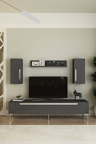 Tvr1803as - Meyra Tvr180 Ünitesi Takım Antrasit-sılver 180cm