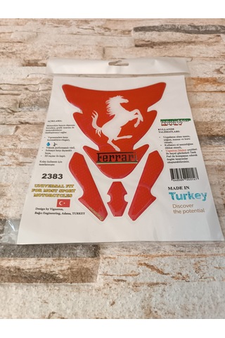 Ferrari Tankpad Kırmızı