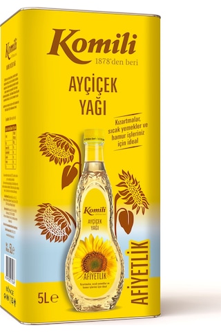 Komili Ayçiçek Yağı 5 L