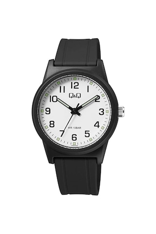 Q&q Vr35j028y Erkek Kol Saati Altın - Siyah