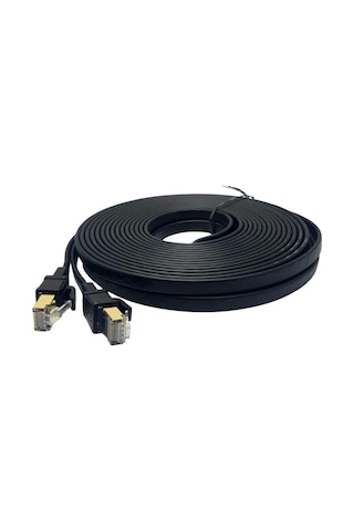 Ironstar 8metre Cat8 Ethernet Flat Kablo - 40gbps Hız Destekli
