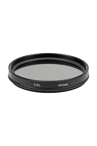 46mm Cpl Polarize Filtre Dairesel Circular Polarizasyon Yansıma Azaltıcı Metal Çerçeve Renk Doygunluğu