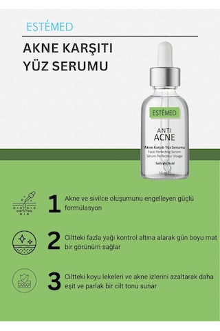 Akne Karşıtı Yüz Serumu & Antı-acne Face Perfectıng Serum 15ml