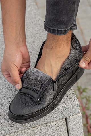 Daxtors Garantili D472 Su Ve Soğuk Geçirmez Kürklü Ortopedik Hakiki Deri Erkek Bot 22kdaf100000067-108 001