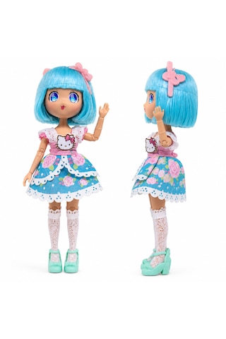 Hello Kitty Moda Bebek Lisanslı Kawaii Koleksiyon Oyuncağı 002