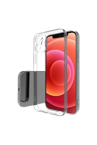 Apple Uyumlu iPhone 14 Plus Kamera Korumalı Soket Şeffaf Kılıf