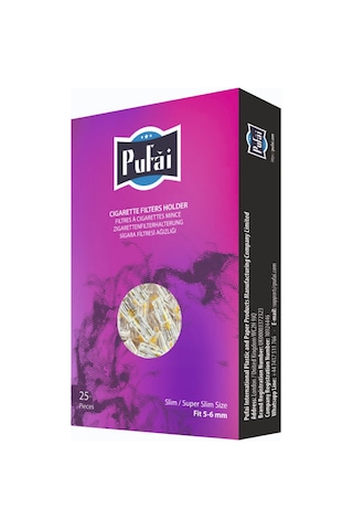 Pufai Süper Silim Süzen Filtreli Ağızlık 5-6 MM 3 x 25'li