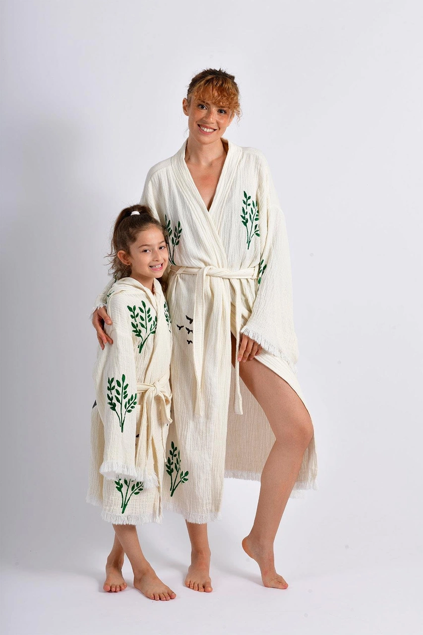 Brandsmithshop Sunset Sipirit Anne Çocuk Kimono Panço Set Çok Renkli