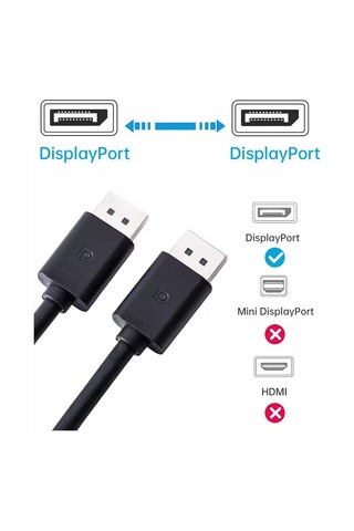 Daytona Dp2 4k/60hz Display To Display 1.2v Display Kablo 1.8m