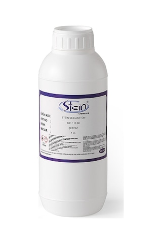 Stein %99.9 Saf Aseton 1 Lt.