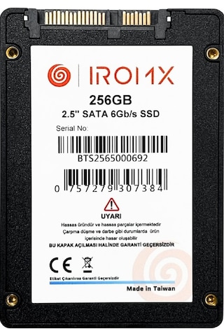 Iromx 256gb 540/460mb/s 2.5" Sata 3.0 Ssd Ir256gs3