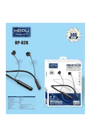 Hepu HP-628 Bluetooth 5.4 Kulak İçi Spor Kulaklık