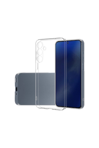 Galaxy A16 Uyumlu Zore Süper Silikon Kapak-şeffaf Şeffaf