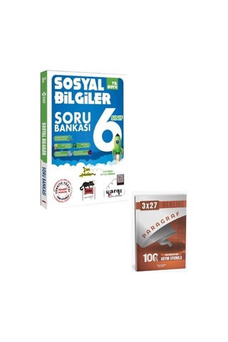 Ders Arkadaşım 2027 6. Sınıf Sosyal Bilgiler Yıl Boyu Soru Bankası+ Anla Kazan Paragraf