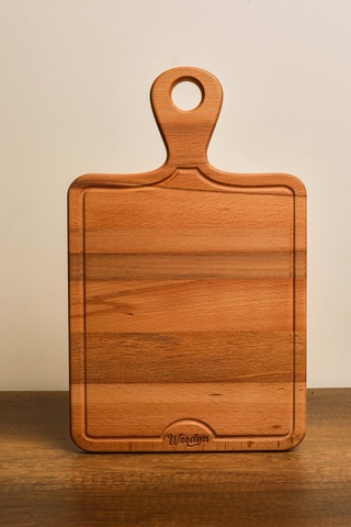 Ahşap Kesme Tahtası - Ahşap Sunum Tahtası - Ahşap Servis Tahtası - Anneler Günü Hediyesi 38x23 Cm Ahşap
