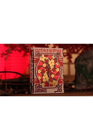 Room One Tanuki Yukaku Hanafuda Premium Oyun Kağıdı İskambil Kartları Destesi
