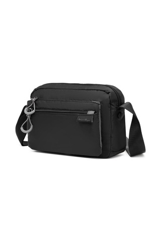 Smart Bags Ekstra Hafif Kumaş Postacı Çantası Bc 3148 - Siyah Siyah