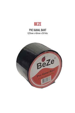 5'li Paket Pvc Kanal Bant 0,13mm X 48mm X 25 Yrds