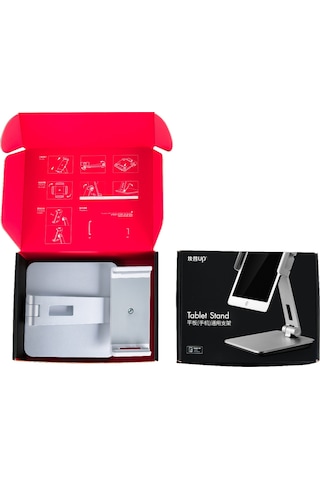 Cbtx Ap-7xn Masaüstü Tablet Tutucu Taşınabilir Telefon Standı İpad Pro Desteği 7-13 İnç Cihazlarla Uyumlu - Koyu Gri