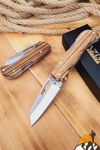 Zeytin Sap Kamp Çakısı Outdoor Piknik Çakısı Bahçe Çakısı Çkp-823 Çok Renkli