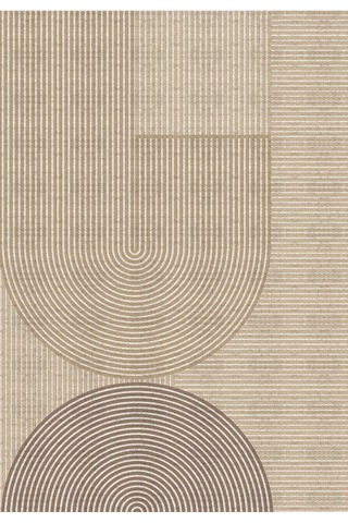 Eliana Home Dijital Baskı 2'li Banyo Paspas Takımı Lna5-fnl345 100x60 Ve 60x50 Cm Bej