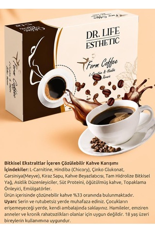 Lifeesthetic Hindiba Kahvesi 30'lu Çözünebilir
