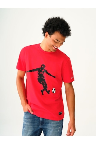 LOFT Regular Fit Erkek Tshirt K.kol Lf2038391 Q1.v1 Kırmızı