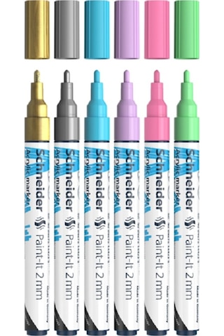 Schneider 310 Akrilik Markeri 2 MM Set/2-120196 Scm519