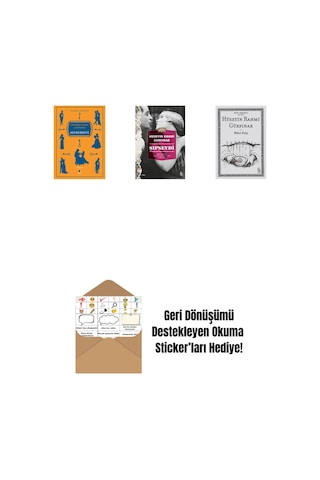 Mürebbiye + Şıpsevdi Günümüz Türkçesiyle + Billur Kalp + Okuma Sticker'ları