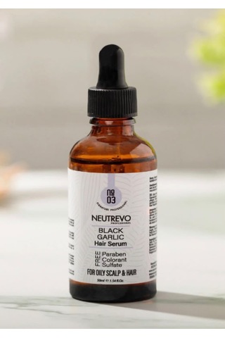 Neutrevo Professional No:3 Black Garlic Serisi Dengeleyeci Ve Arındırıcı Saç Bakım Serumu 50 Ml