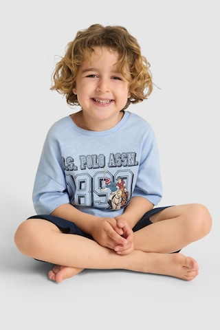 U.s. Polo Assn. Erkek Çocuk Mavi Pijama Takım 50327363-vr036