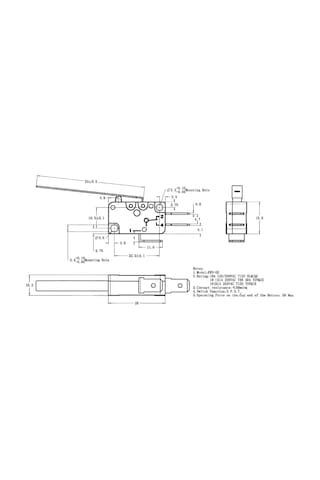 Ic-173 Micro Switch Uzun Palet 16a