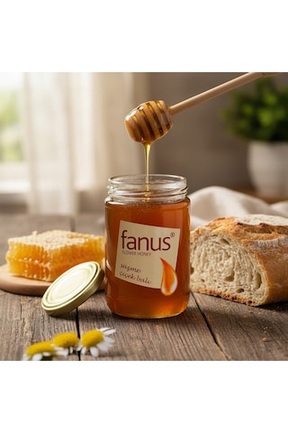 Fanus Süzme Çiçek Balı 850 G
