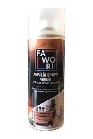 Fawori Akrilik Sprey Vernik Mat 001 400 ML