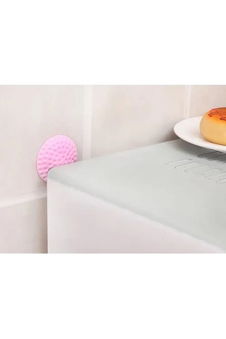 Şeffaf Silikon Mobilya Ve Kapı Durdurucu Darbe Pedi 6'lı Set Çok Renkli