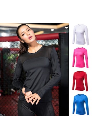 Jeemson "kadınlar İçin Hızlı Kuruyan Spor Üstü - Rahat Yoga Tişörtü - Siyah Xl" SiYAH