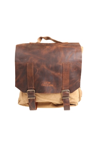 oldcottoncargo OLD COTTON CARGO UNİSEX SU GEÇİRMEZ SIRT ÇANTASI 7179 CAMEL
