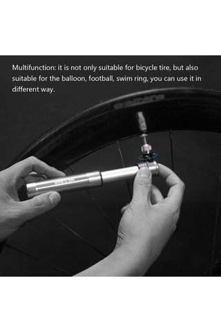Novahub Yüksek Bas压lı Taşınabilir Bisiklet Pompası - Çok Amaçlı, Hızlı Ve Kompakt