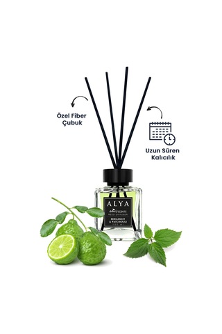 Alya Nature's Scents Bergamot & Patchouli Bambu Çubuklu Oda Kokusu 100 ML
