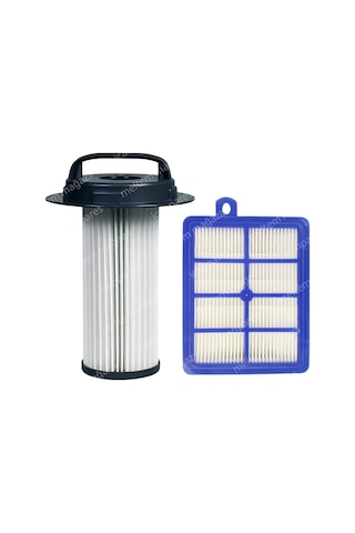 Philips İle Uyumlu Fc 9208 Marathon Süpürge Silindirik Filtresi Ve Hepa Filtre