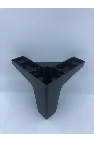 PLASTİK,10*12*12 CM SİYAH KOLTUK,BAZA,MOBİLYA AYAĞI (4 ADET)