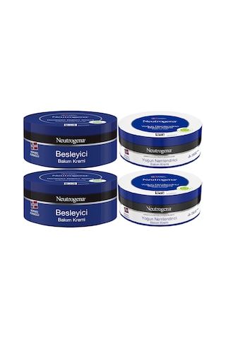 Neutrogena Norveç Formülü Besleyici Bakım Kremi 2 x 200 ML + Yoğun Bakım Kremi 2 x 200 ML