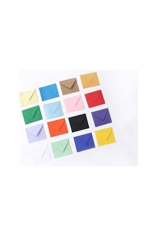 Minik Zarf, 7x9 Cm 25 Adet Kırmızı