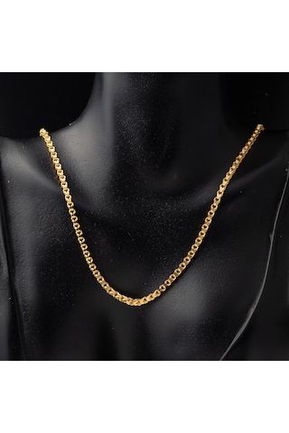 Güverse 14 Ayar Altın Zincir - 60 cm ZNSMS14K20873