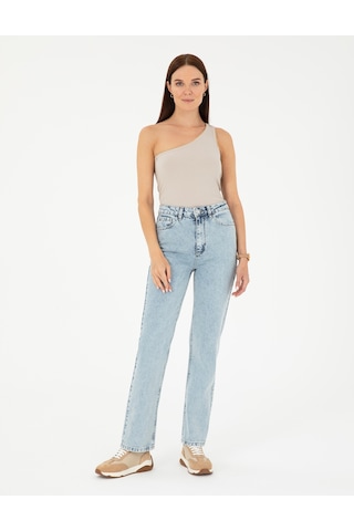 Pierre Cardin Kadın Açık Mavi Jean Pantolon 50289088-vr003 Açık Mavi